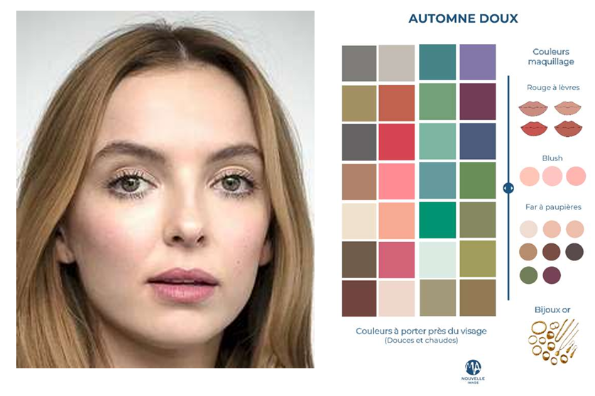 Colorimétrie automne doux/tamisé