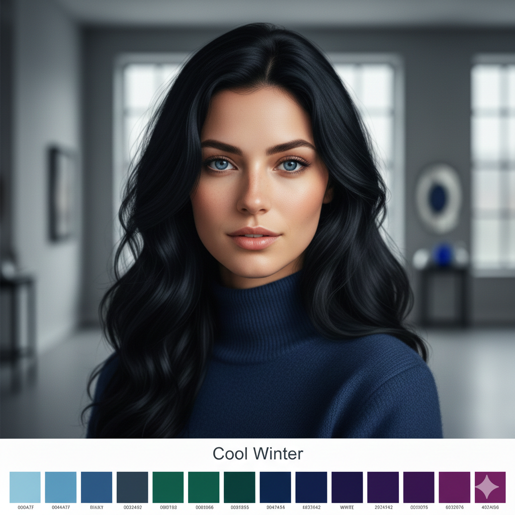 Comment la colorimétrie peut révolutionner votre dressing 10 Colorimétrie Hiver froid