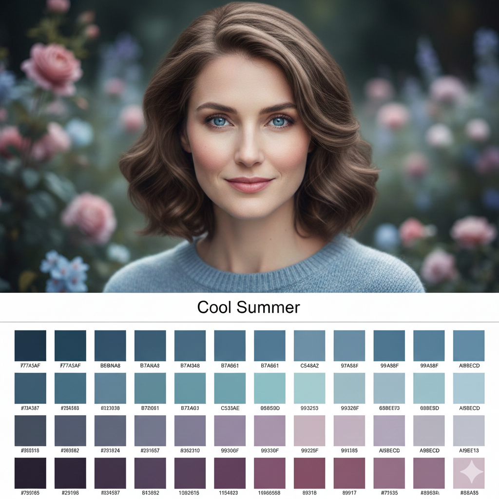 Comment la colorimétrie peut révolutionner votre dressing 6 Colorimétrie Eté froid