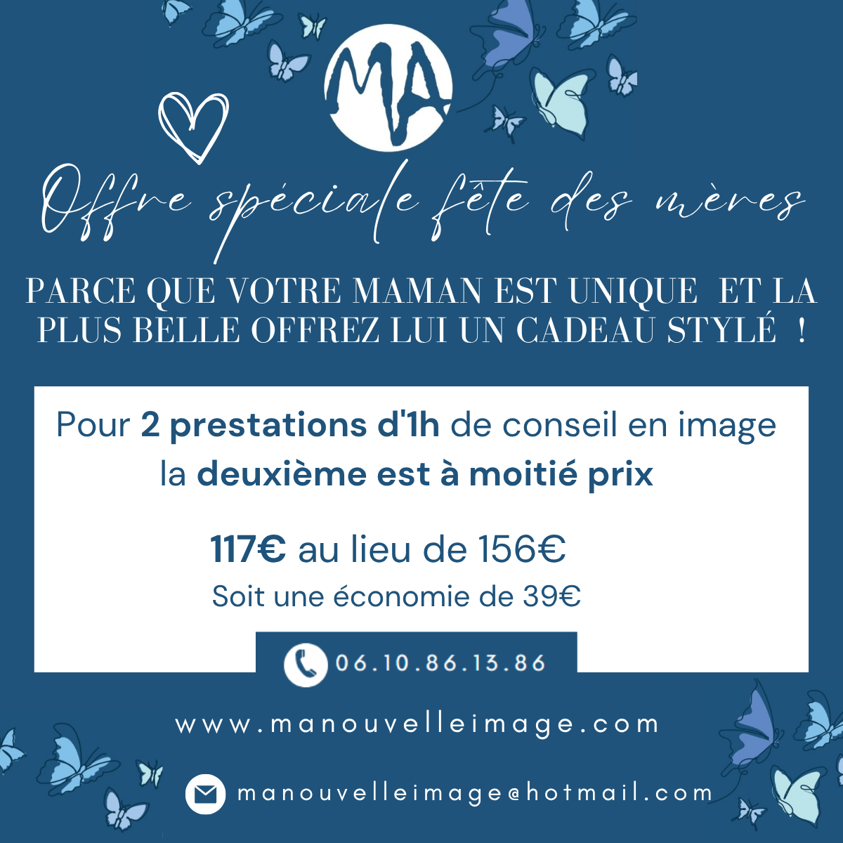 Offre relooking fête des mères 2025 Offre relooking fête des mères 2025