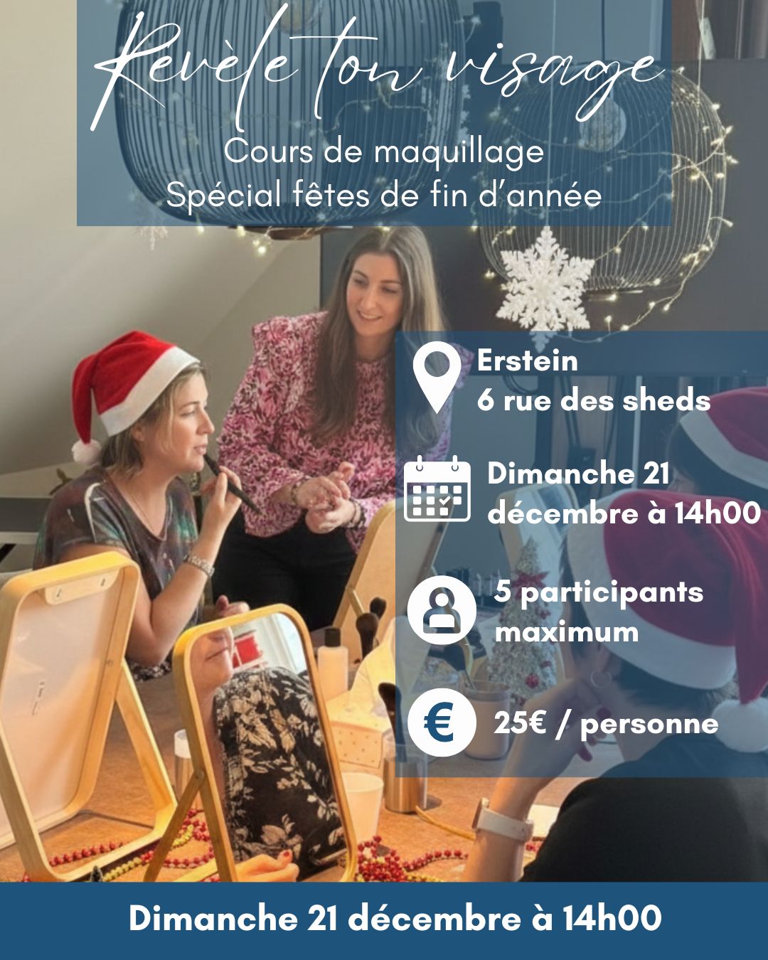 Cours de maquillage spécial fête Erstein