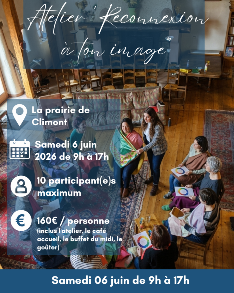Atelier “Reconnexion à ton image” – Samedi 6 juin 2026