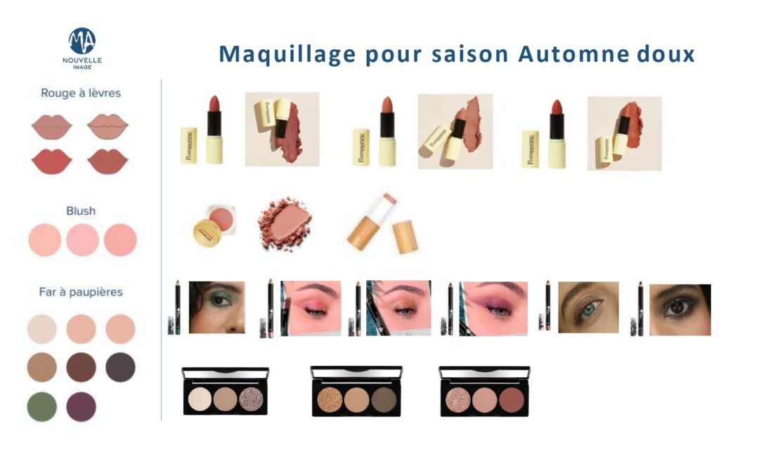 Maquillage Automne tamisé — les couleurs qui vous mettent en valeur