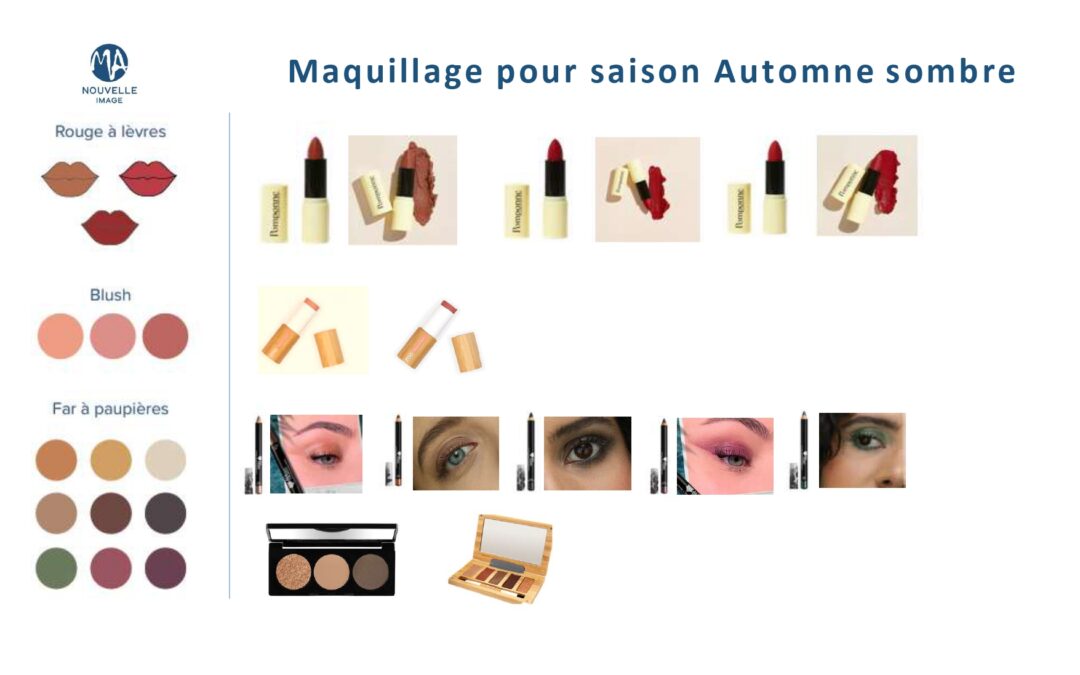 Maquillage Automne sombre — quelles couleurs de maquillage choisir ?