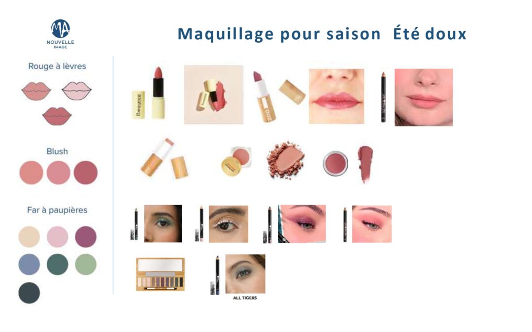 Maquillage Été doux — quelles couleurs choisir pour votre teint ?