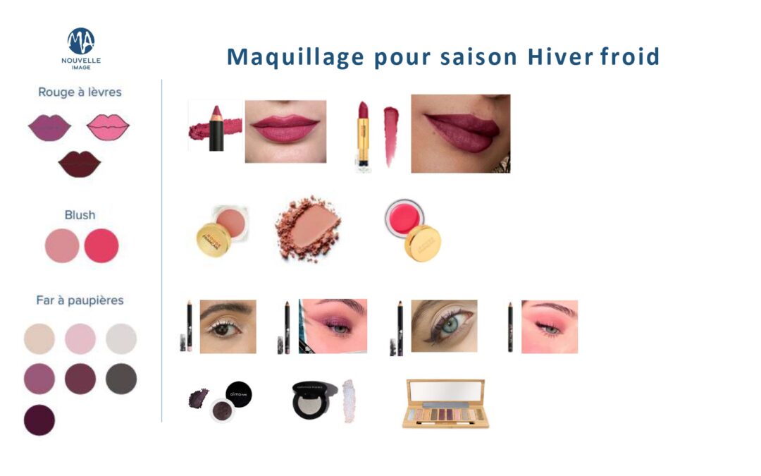 Maquillage Hiver froid : quelles couleurs vous mettent en valeur ?