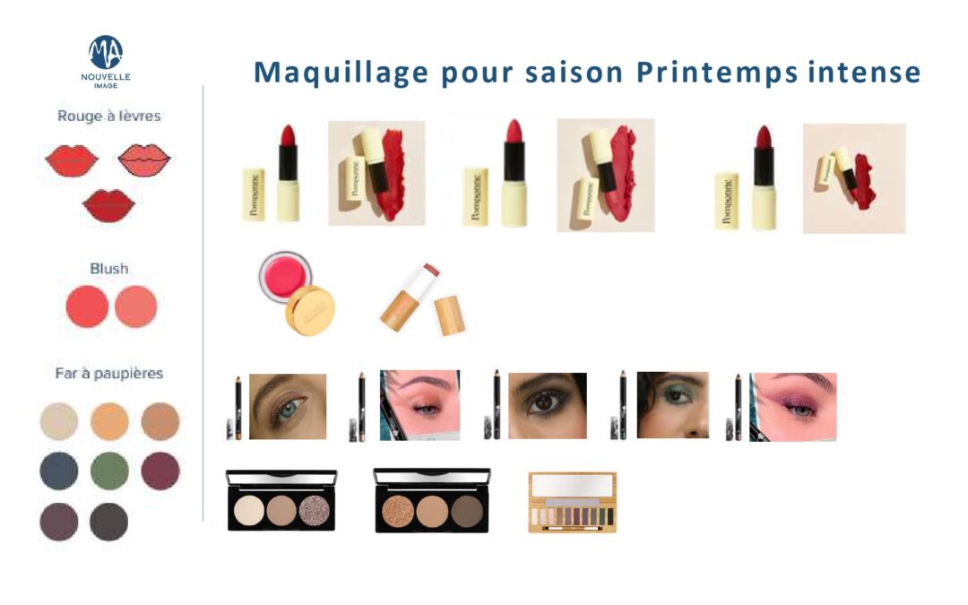 Maquillage Printemps intense — les couleurs lumineuses à privilégier