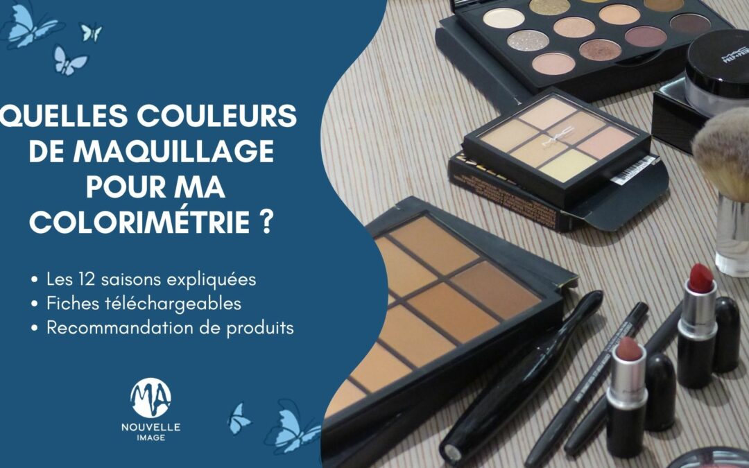 Maquillage et colorimétrie : quelles couleurs choisir selon sa saison ?